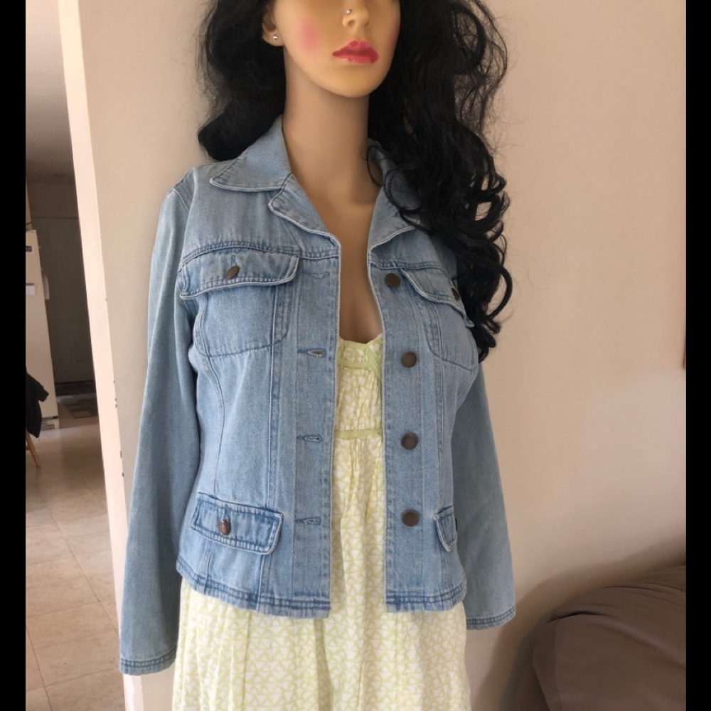 Denim Jean Jacket Chadwick’s of Boston Size 2